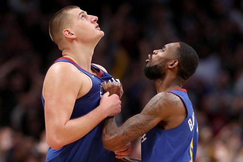 The Nuggets inflicted just a seventh defeat of the season on the Bucks
